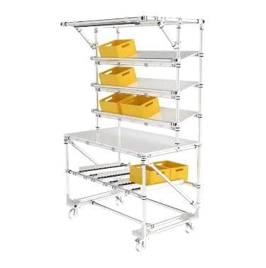 ABS Pipe Trolley - industrial fabrication view 1