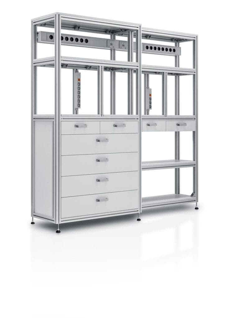 Storage Cabinet - industrial fabrication view 1