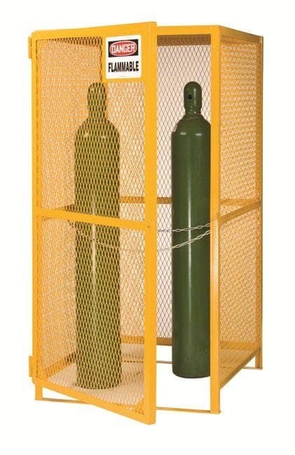 Propan Tank Cage - industrial fabrication view 1