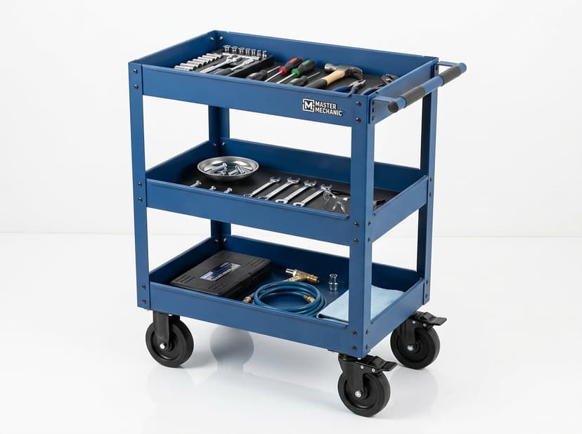 Tier Rolling Tool Cart — industrial fabrication by Apex Engineering Chennai